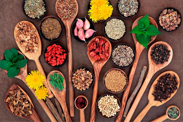 چند گیاه و ادویه سوپر فود و فوق العاده برای سلامت روده