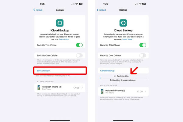 iCloud Backup