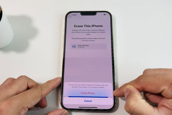 Erase iPhone